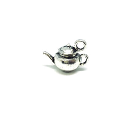 Silver Teacup Charm