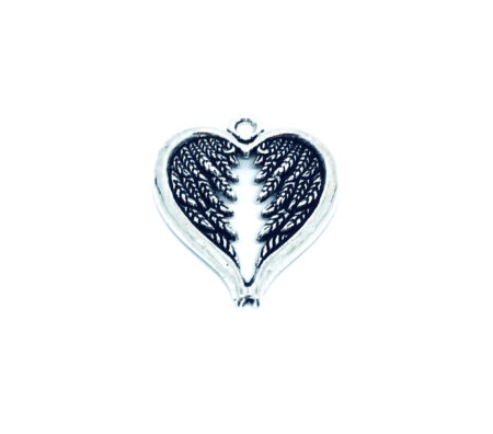 Heart Wing Charm