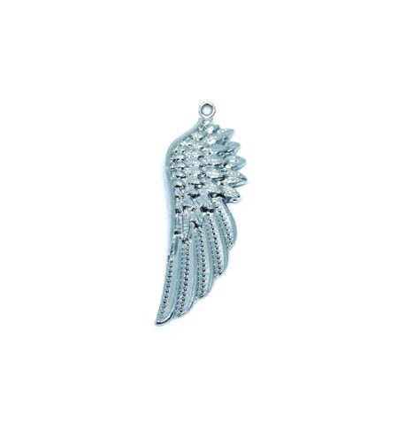 Wing Charm Silver