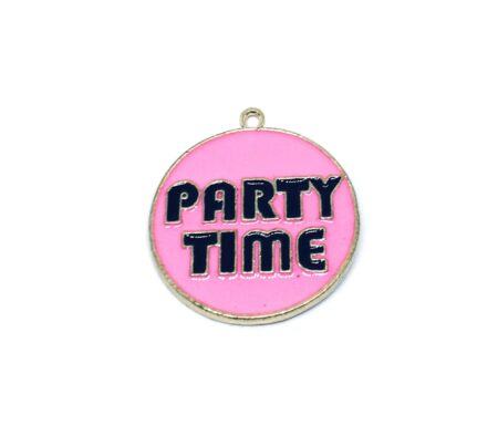 'Party Time' Word Charm