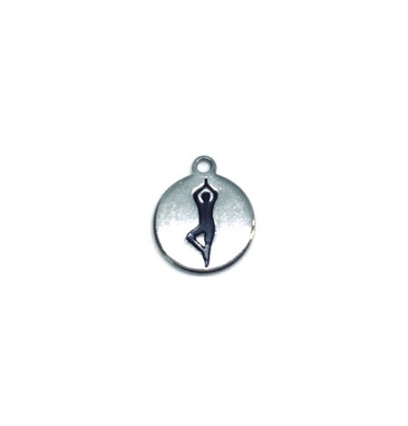 Yoga Charms For Jewelry Making