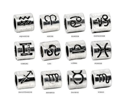 Zodiac Sign Bead Charms