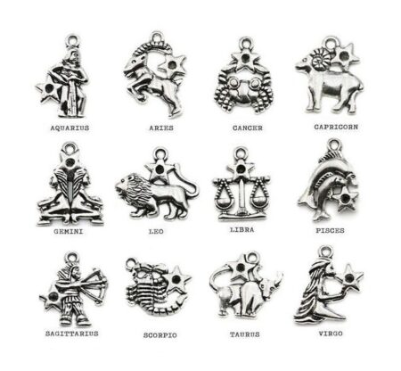 Vintage Zodiac Charms