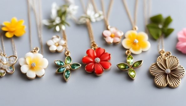 Flower charms
