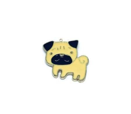 Pug Dog Charm