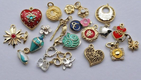 Different types of Enamel Charms
