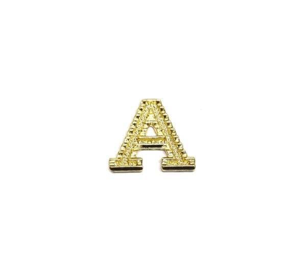 SGOL-001 Gold Filled Letter A Charm