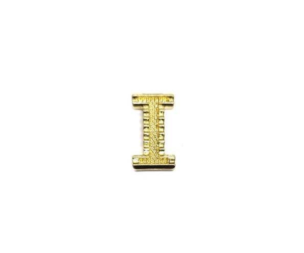 SGOL-001 Gold Filled Letter I Charm