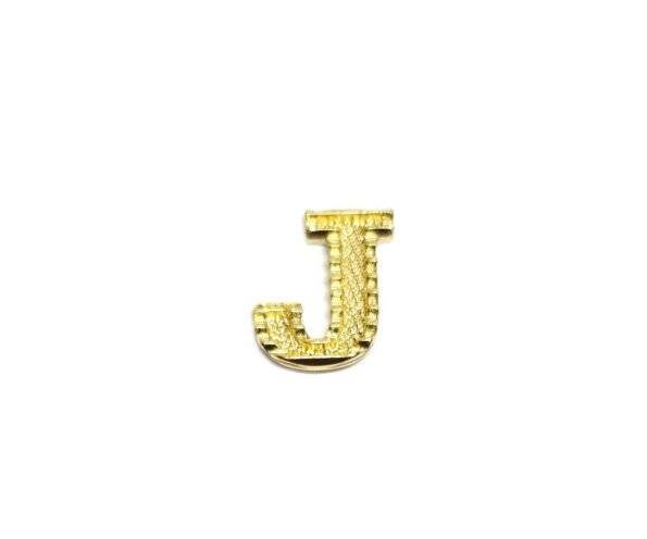 SGOL-001 Gold Filled Letter J Charm