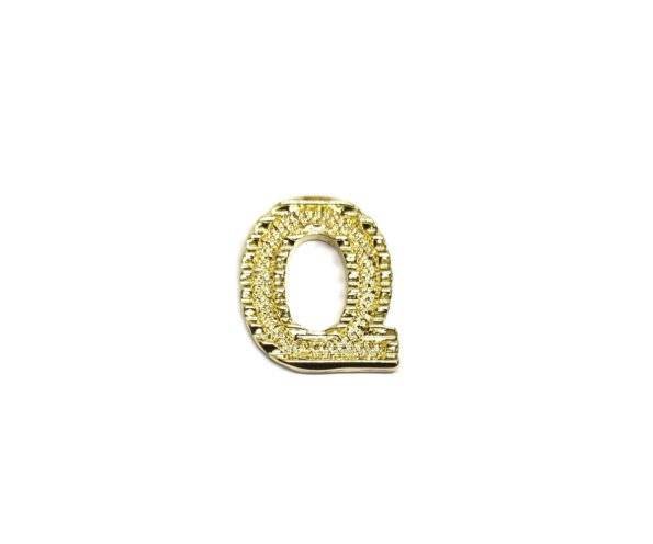 SGOL-001 Gold Filled Letter Q Charm