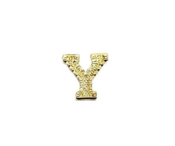 SGOL-001 Gold Filled Letter Y Charm