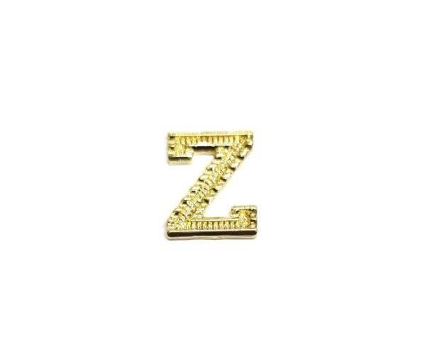 SGOL-001 Gold Filled Letter Z Charm