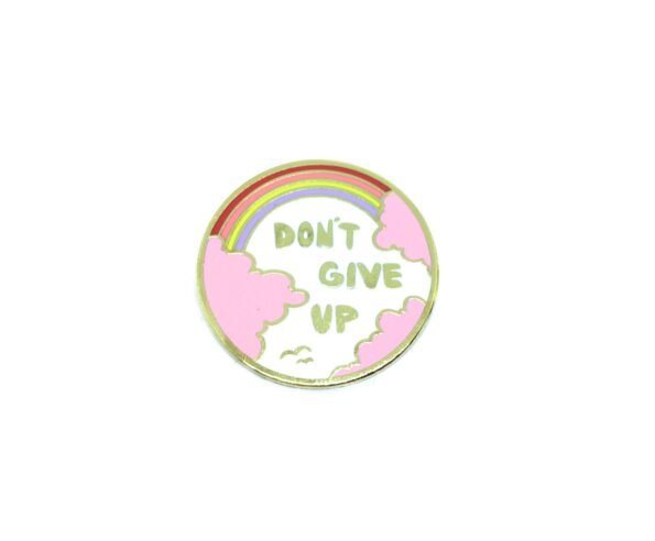 SCIN-001 DON’T GIVE UP Inspirational Charm