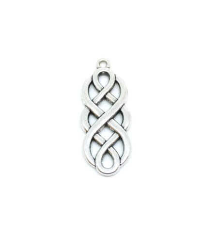 Vintage Celtic Knot Infinity Charm