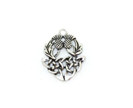 Celtic Scottish Thistle Charm