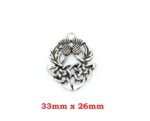 SVIN-012 Celtic Scottish Thistle Charm