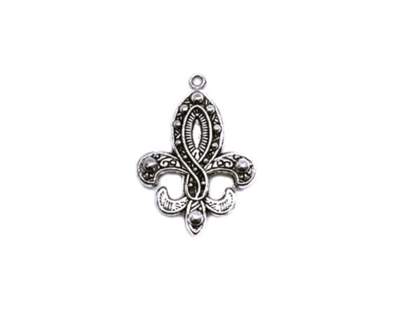 SFDLS-009 Vintage Fleur De Lis Charm