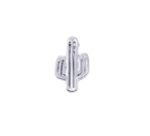 SCACT-005 Silver Cactus Charm