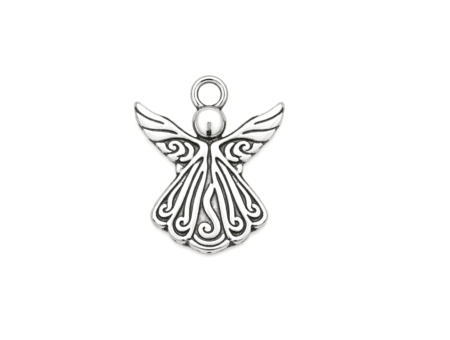 Vintage Angel Wing Charm