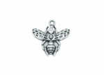 Silver Bee Charm