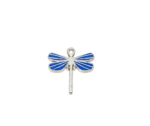 Blue Dragonfly Charm
