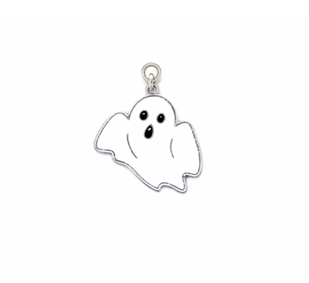Cute Enamel Ghost Charm
