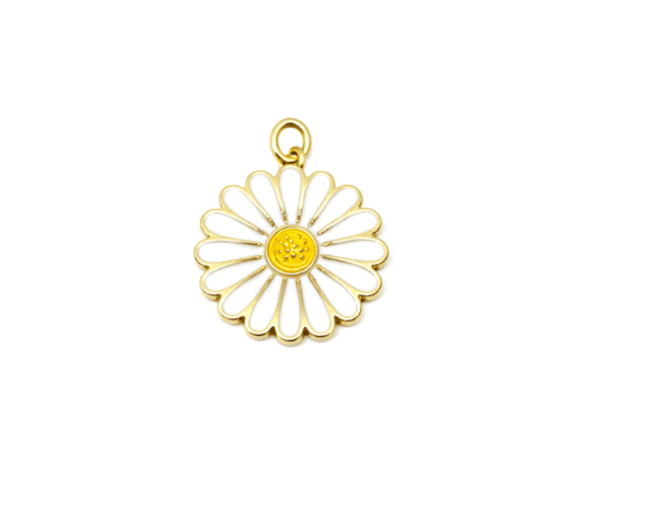 SDSY-001 Daisy Enamel Charm