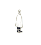 Ghost Charm with Navy Boots