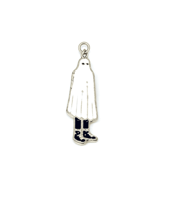 SHAL-009 Ghost Charm with Navy Boots