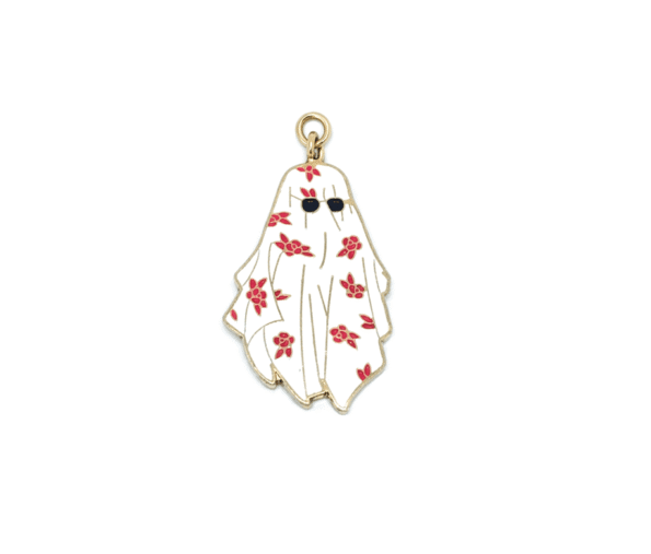 SHAL-010 Floral Ghost Charm