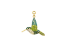 Rhinestones Hummingbird Charm