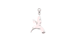 Shiny Silver Hummingbird Charm