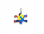 Autism Awareness Puzzle Piece Charm